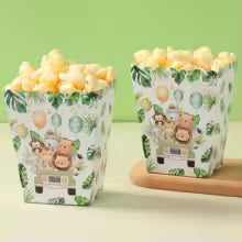 Jungle Themed Popcorn Box Cup