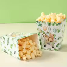 Jungle Themed Popcorn Box Cup